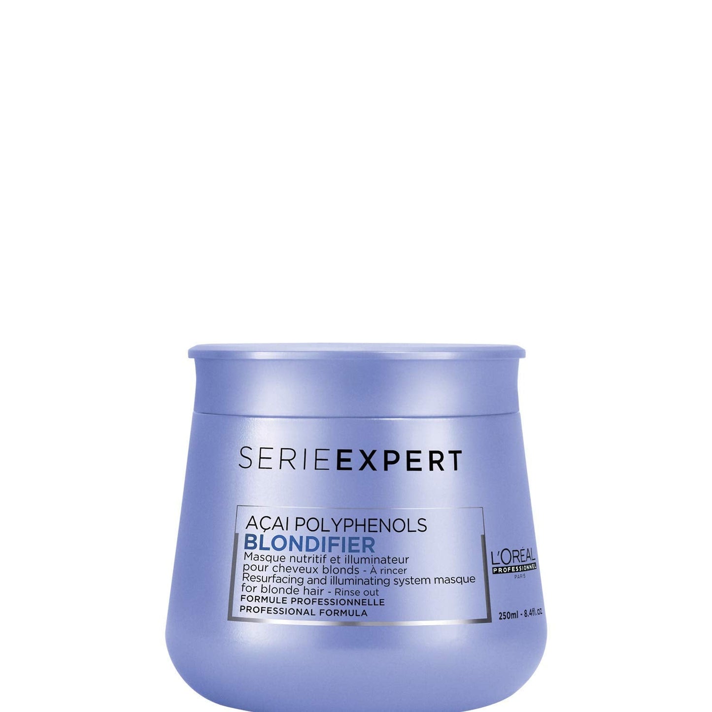 L'Oréal Professionnel | Pflegende Maske für blondes und blondiertes Haar, Açai-Fruchtextrakt, Serie Expert, Blondmaske Haarmaske Naty Shop Blondifier Mask Old