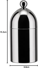 Alessi 90024 Teekanne mit Löffel, aus 18/10 Edelstahl, hochglanzpoliert