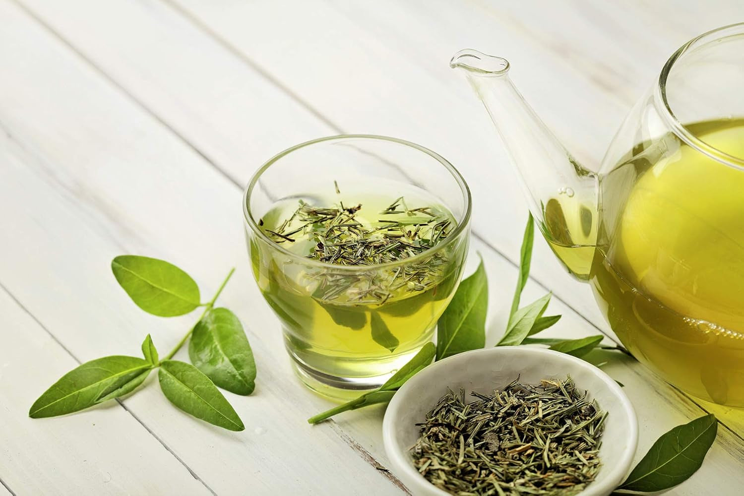 Meßmer Zitronengrüner Tee I 25 Teebeutel I Vegan I Glutenfrei I Laktosefrei (4er Pack)