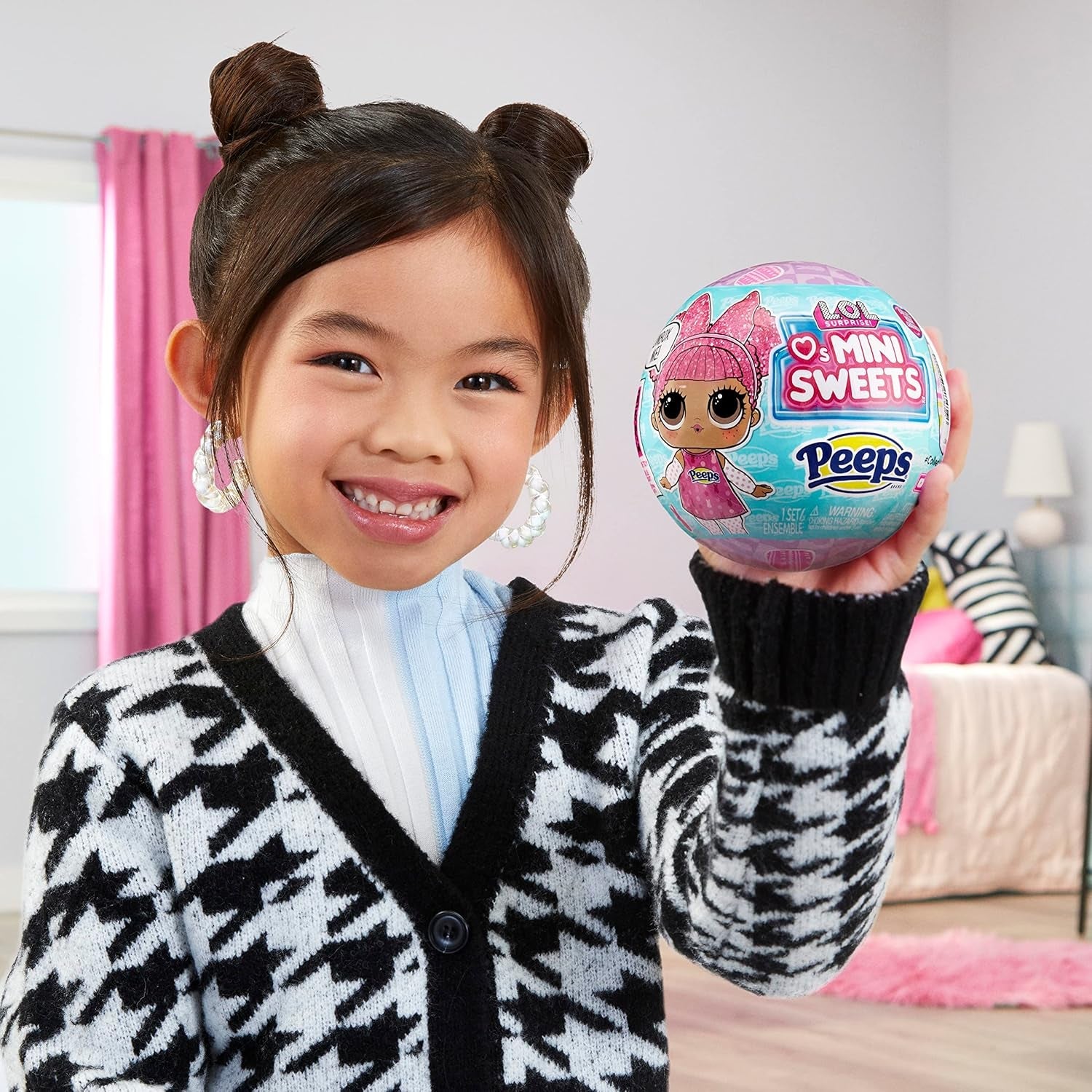 LOL. Überraschung! Loves Mini Sweets Peeps - Cute Bunny - Limitierte Auflage mit Frühlingsthema - Sammlerpuppe mit 7 Überraschungen - Für Mädchen, Jungen und Sammler ab 4 Jahren