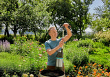 Gardena Teleskop-Rohrverlängerung: Verlängerungsrohr für Regenfasspumpen, 21 cm, ideal für längere Wassertanks, Gewinde 33,3 mm (G1 Zoll) / 33,3 mm (G1 Zoll) (1420-20)