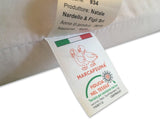 Naturlatexkissen Double Wave-Modell – Perforiertes Latexkissen Ultra atmungsaktiv Natürliche und gesunde Erholung – Höchster Komfort Ergonomisch Antibakteriell – 100 % Made in Italy Naty Shop Standardkissen