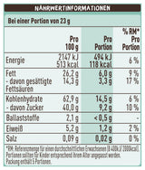 Nestlé Lebkuchen, ein köstlicher und knuspriger Snack mit Lebkuchengeschmack, umhüllt von Milchschokolade und verfeinert mit dekorativen Streifen dunkler Schokolade, 1 Packung (1 x 115 g)
