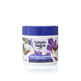 Schwarze Tulpenmaske, weich und geschmeidig, 400 ml Naty Shop Haarmaske