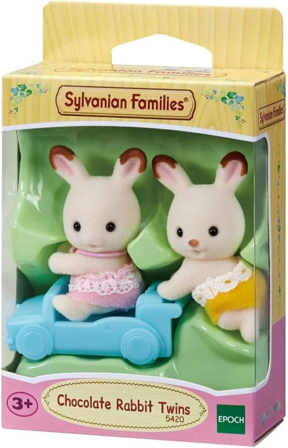 Sylvanian Families L5420 Chocolate Rabbit Twins – Puppenhausfiguren Naty Shop Dolls Standardtitel