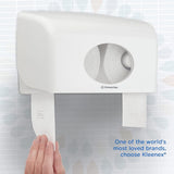 Kleenex Standard Roll 8441 Toilettenpapier – 2-lagiges Toilettenpapier – 6 Packungen mit je 6 Rollen x 600 Blatt, weiß (36 Rollen/21.600 Blatt insgesamt)