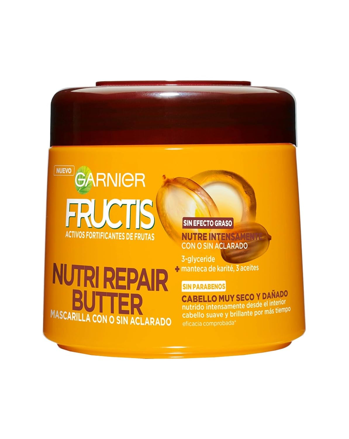 Garnier Fructis Shampoo Butter Nutri Repair Butter Mask 300 ml Naty Shop Haarmaske Standardtitel