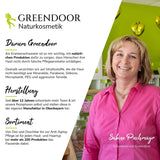 GREENDOOR Eye Roll-On Aloe Vera, natürliches Anti-Falten-Augenserum, 10 ml Kosmetik und Schönheit Naty Shop