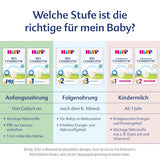 HiPP 2 Bio Combiotik (4 x 600g), Folgemilch nach 6 Monaten, mit Stärke, natürlichen Milchsäurekulturen, GOS, Omega-3 (DHA, ALA), in bester Bio-Qualität