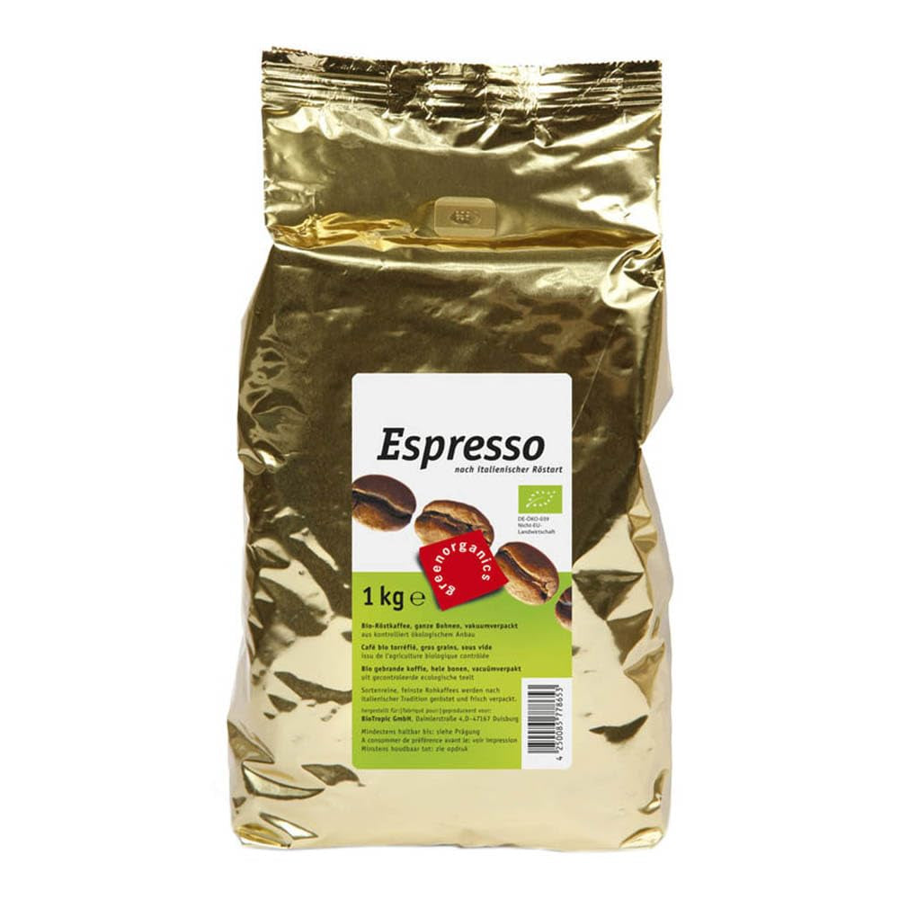 Espresso Green Organics, ganze Bohnen, 1kg (4)