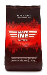Mate-Tee mit Koffein I ungeröstet, ohne Stiel und ohne Pulver traditionell – kräftiger Mate-Tee aus Paraguay I Koffeingehalt | Energetisierendes und entgiftendes Getränk 500 G I 0,5 kg