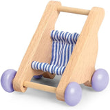 Hape Babyzimmer – Puppenzimmer-Set aus Holz, Babypuppenmöbel, Puppenhauszubehör für Kleinkinder, Miniatur-Babyzimmer mit Schaukel und Zubehör, Rollenspiel für 3-Jährige