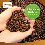 Coffeefair Cafe Creme Kaffeebohnen in Barista-Qualität – 1 kg für Kaffeevollautomaten, Mischbohne für Kaffee oder Espresso verwendbar, schonende Trommelröstung