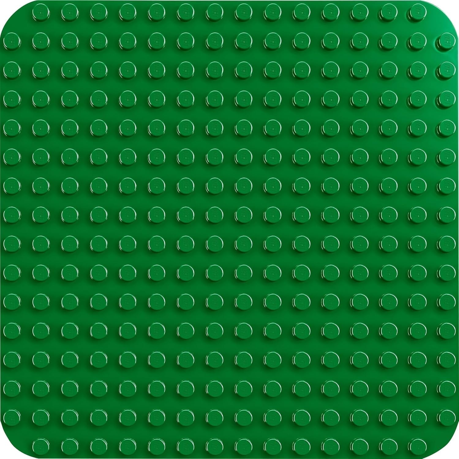 LEGO DUPLO Bauplatte in Grün, Bauspielzeug für Kleinkinder ab 18 Monaten, Zum Ausstellen von Modellen, Ermöglicht Vorschulkindern kreatives Bauen und fantasievolles Spielen, Lernspielzeug 10460 Bausets Besuchen Sie den LEGO-Store