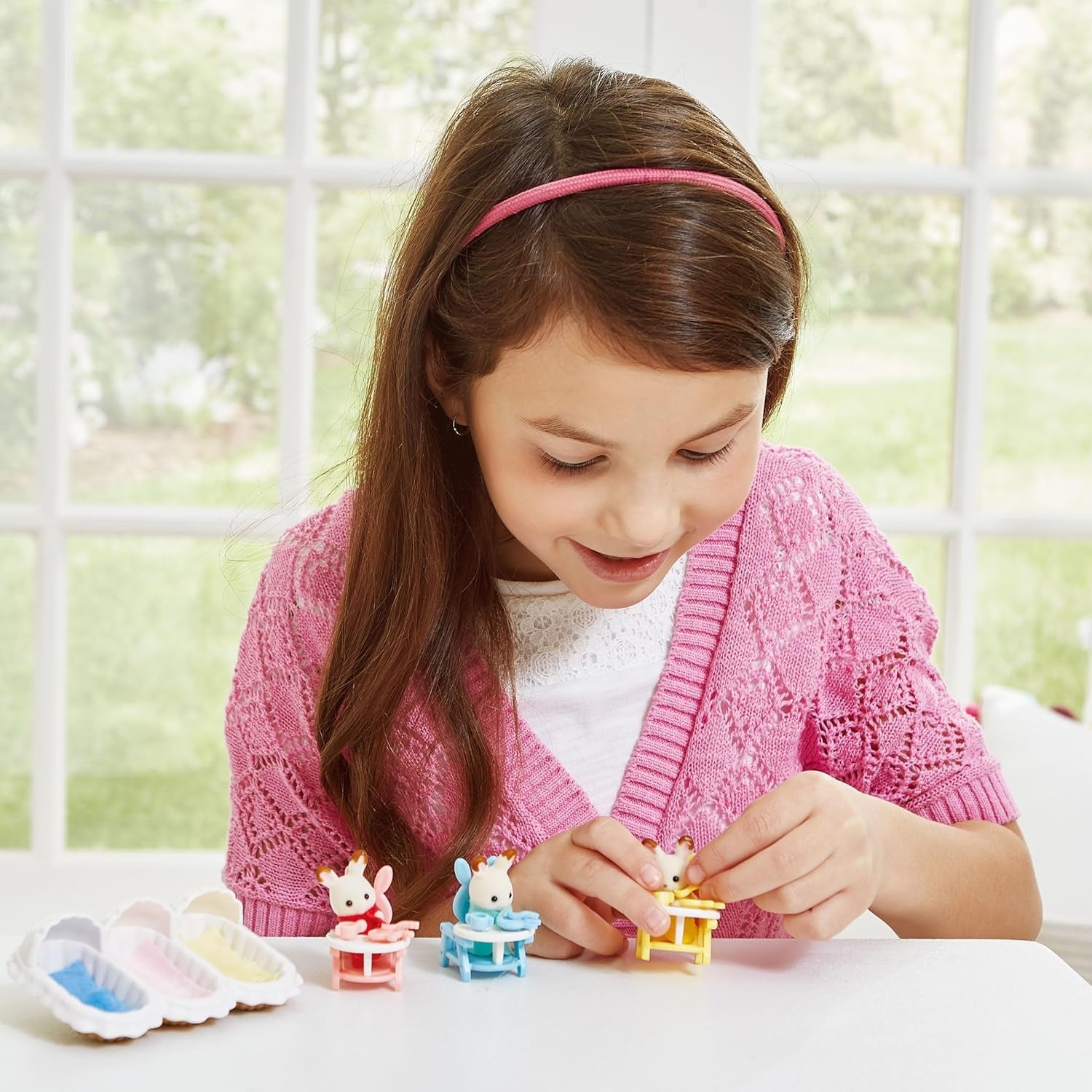 Sylvanian Families L5532 Triplets Starter Kit – Puppenhaus-Spielset