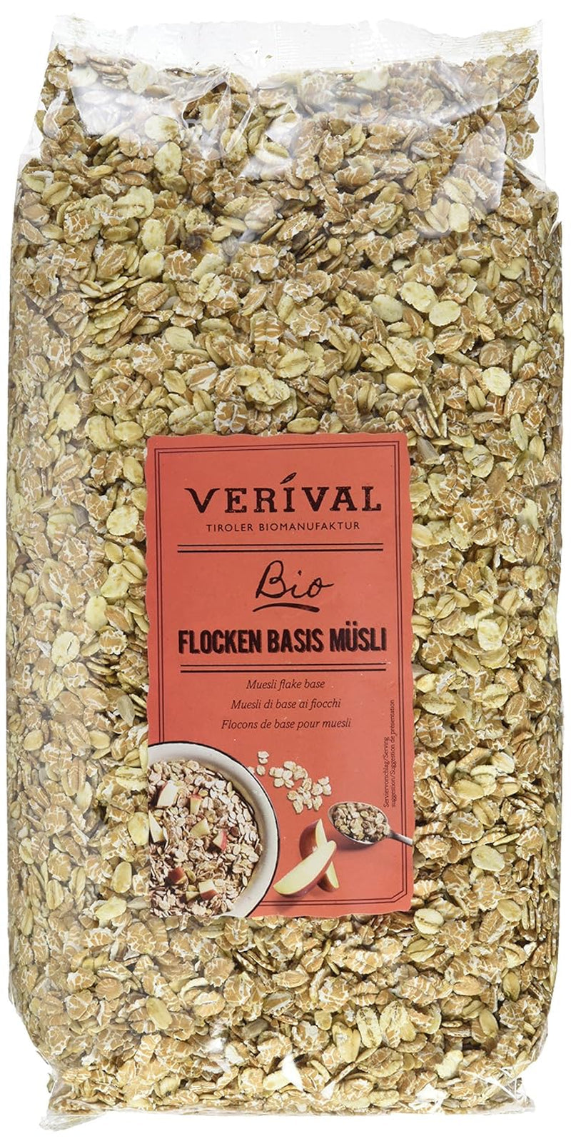 Verival Flakes Müslibasis - Bio, 6er Pack (6 x 1 kg)