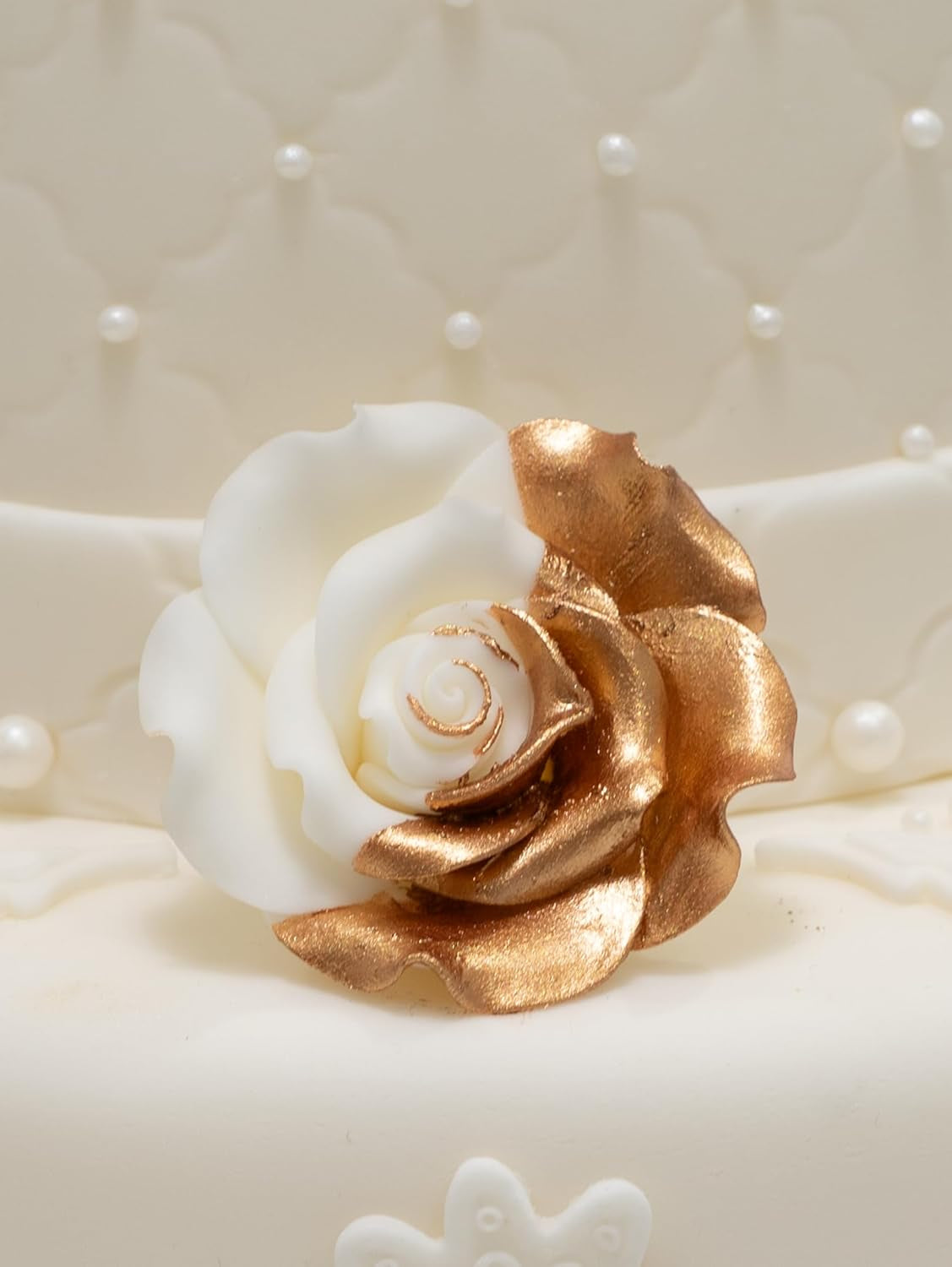 Sugarflair Bronze Splendor Essbare Lebensmittelfarbe – Essbares, glänzendes Pulver für Kuchen, Muffins, Schokolade, Gebäck, Desserts, Eiscreme, Getränke, Cocktails und mehr – 4 g