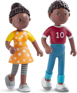 HABA 306696 – Little Friends Family Time Spielset, flexibles Puppenzubehör, ab 3 Jahren