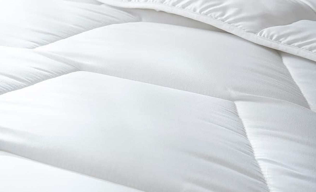 Abeil Acaristop Bettbezug mit Anti-Milben- und antibakterieller Wirkung, Polyester, weiß, 220 x 240 cm Bettdecken und Steppdecken Naty Shop