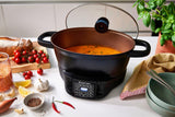 Multikocher Russell Hobbs 6,5L, Digitalanzeige, 8 Kochfunktionen Slow Cooker Naty Shop