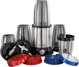 Russell Hobbs Mixer [Multifunktions- Standmixer] Nutriboost (Inkl. 5 Bpa-Freie Und Spülmaschinengeeignete Behälter + Deckel, 22.000 U/Min, 0,9 Ps-Motor) Elektrischer, Smoothie-Maker 23180-56 Kitchen Naty Shop