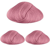 Directions semipermanente Haarfarbe 88 ml – Fluoreszierende orange Haarfarbe Naty Shop Pastel Rose 88 ml (3er-Pack)