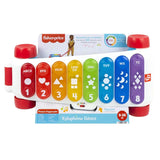 Fisher-Price Leuchtendes Riesen-Xylophon – elektronisches Musikinstrument zum Nachziehen von Liedern mit Lerninhalt, für Kinder, Kleinkinder ab 9 Monaten, mehrfarbig, Version: Französisch, HJK40 Jucarii Bebe Naty Shop