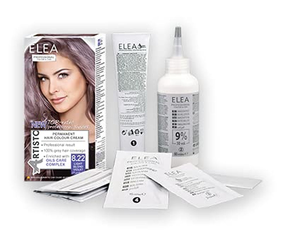 Color & Care permanente Haarfarbe 120 ml, professionelles Ergebnis, deckt graues Haar ab, angereichert mit Ölpflegekomplexen - Langanhaltende Haarfarbe (10,1 Superhelles Aschblond) Haarfärbemittel Naty Shop