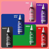 Rote Lebensmittelfarbe 120 ml, hochkonzentrierte und zuckerfreie flüssige Lebensmittelfarbe zum Backen, Kuchen, Makronen, Glasur, Fondant, Kekse, Donuts