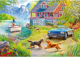 Trefl – 2-in-1-Puzzle: Sommerentspannung – 2 x 500 Teile – Set mit zwei Puzzles, Heimwerken, kreative Unterhaltung, für Erwachsene und Kinder ab 10 Jahren. Puzzle Naty Shop