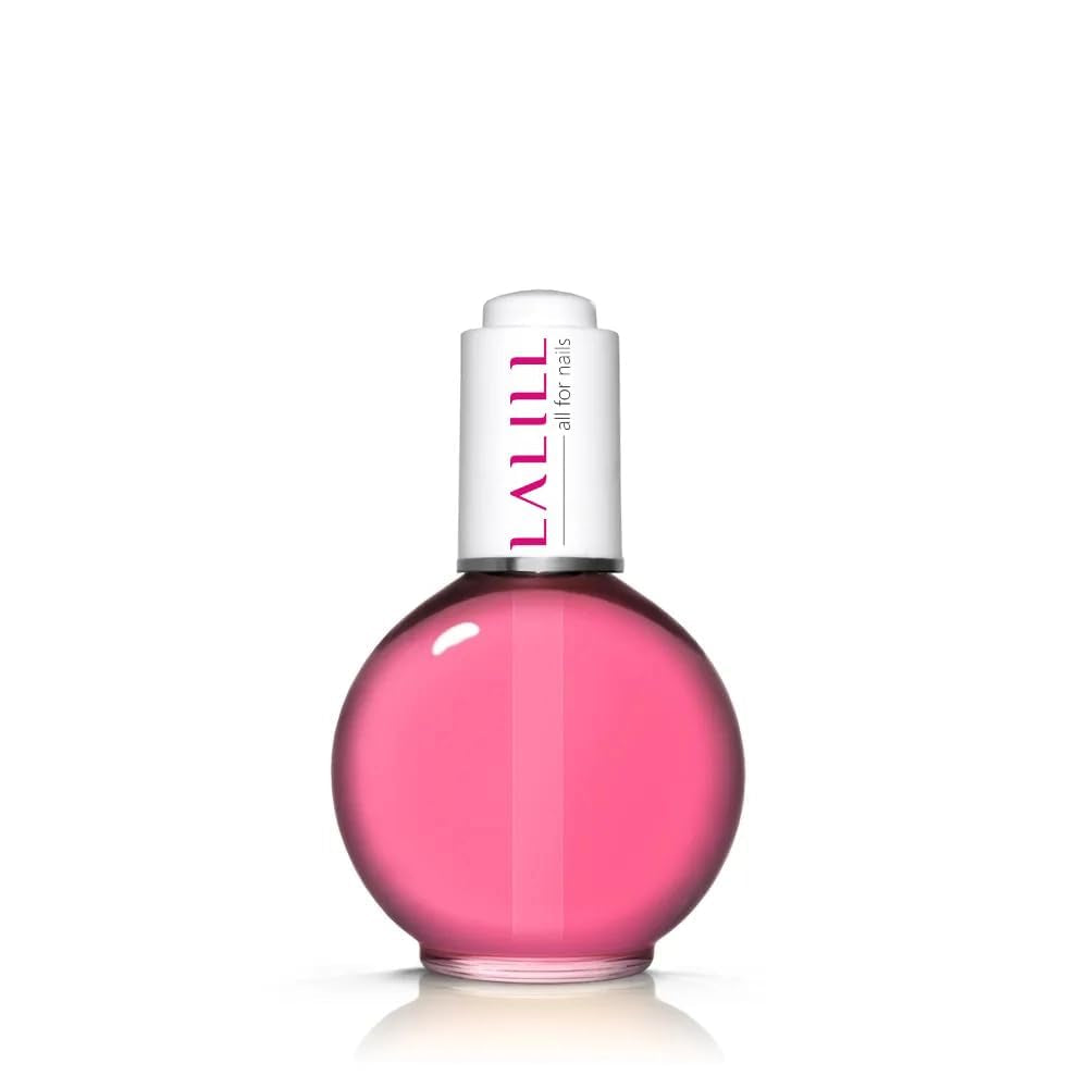 LALILL Nail Cuticle Oil 75Ml – Himbeere Nagelpflegeöl – Nagelöl Pflege Für Nägel Nagelhaut – SPA Maniküre Naildesign Hände – Vegan – Mit Pipette