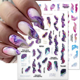 6 Farben Marmor Nagelaufkleber Bronzer Silber Selbstklebende Aufkleber Bloom Marmor Nagelaufkleber 3D Marmor Nagelaufkleber Design Zubehör Nagelkunst Aufkleber Nagelaufkleber Set Nagelfolie