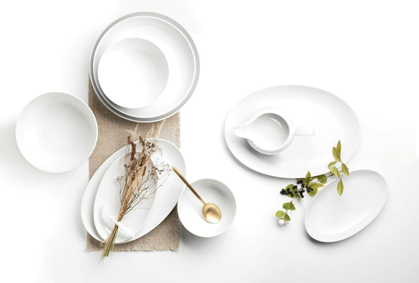 Seltmann Weiden Tafelservice 12-teilig | Liberty weiß