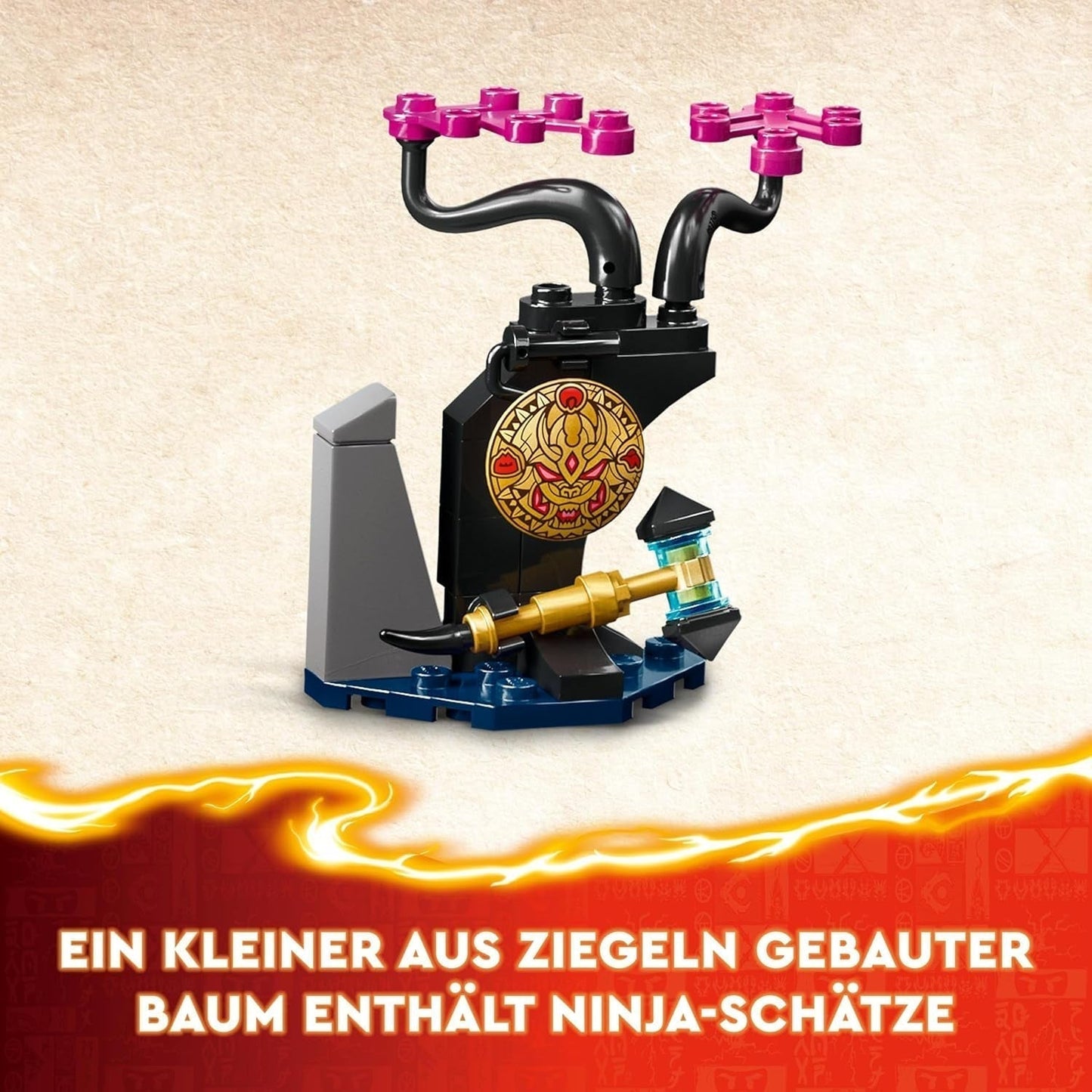 LEGO NINJAGO Egalt Drachenmeister, Ninja-Set mit Drachenspielzeug und 5 Figuren inklusive Lloyd und NYA, Drachenmeister, Geschenk für Jungen und Mädchen ab 8 Jahren 71809 Bausets Beuche den LEGO-Store