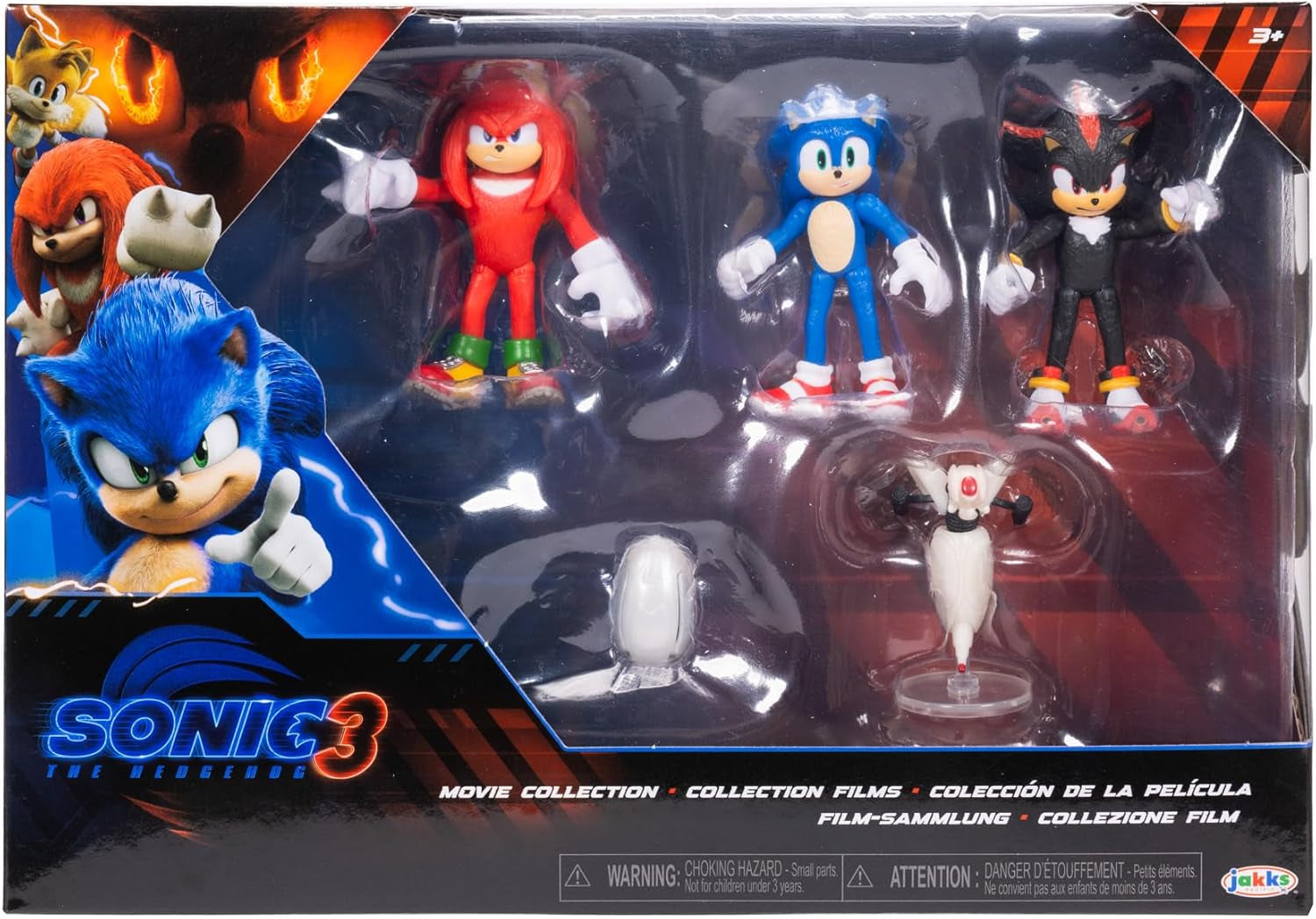 Sonic 3 Movie 6 cm Actionfiguren Multipack Actionfiguren Naty Shop