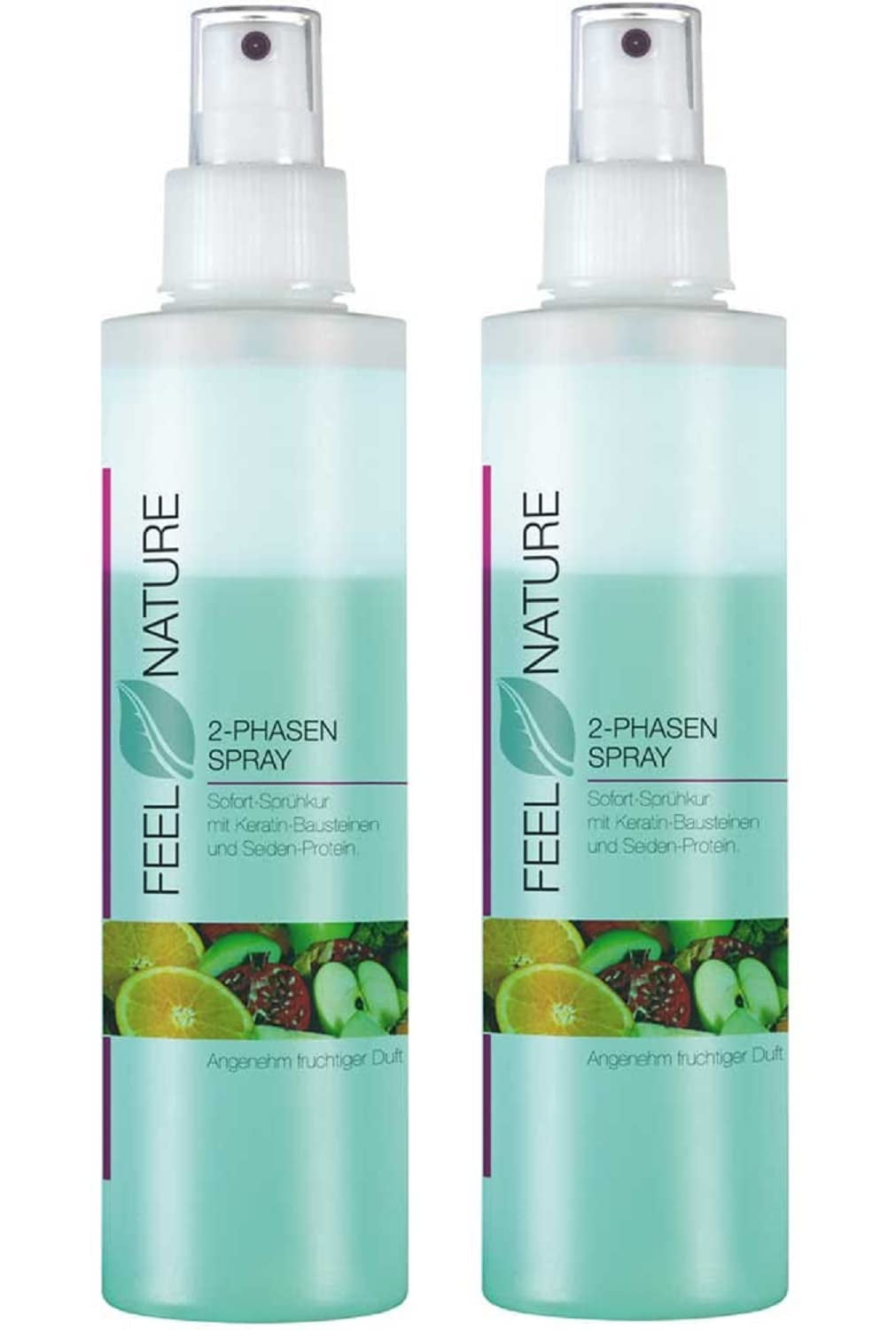 2er-Set: Feel Nature 2-Phasen-Pflegespray 2 x 200 ml Entwirrungsprodukte Naty Shop Standardtitel
