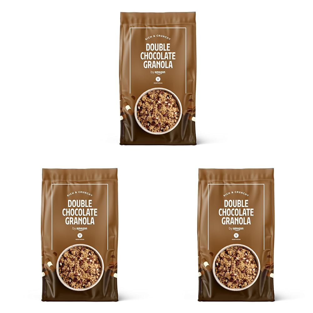 Knuspriges Müsli mit Schokolade von Amazon, 500g