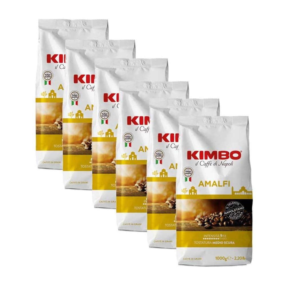 Amalfi-Kaffeebohnen, 1 kg, 6 Stück