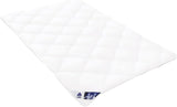 Irisette Edition Sommerdecke – Made in Germany – Leichte Sommerdecke mit weichem Mikrofaserbezug, 155 x 220 cm, Öko-Tex-zertifiziert. Steppdecken und Steppdecken Naty Shop 155 x 220 4-Jahreszeiten-Steppdecke