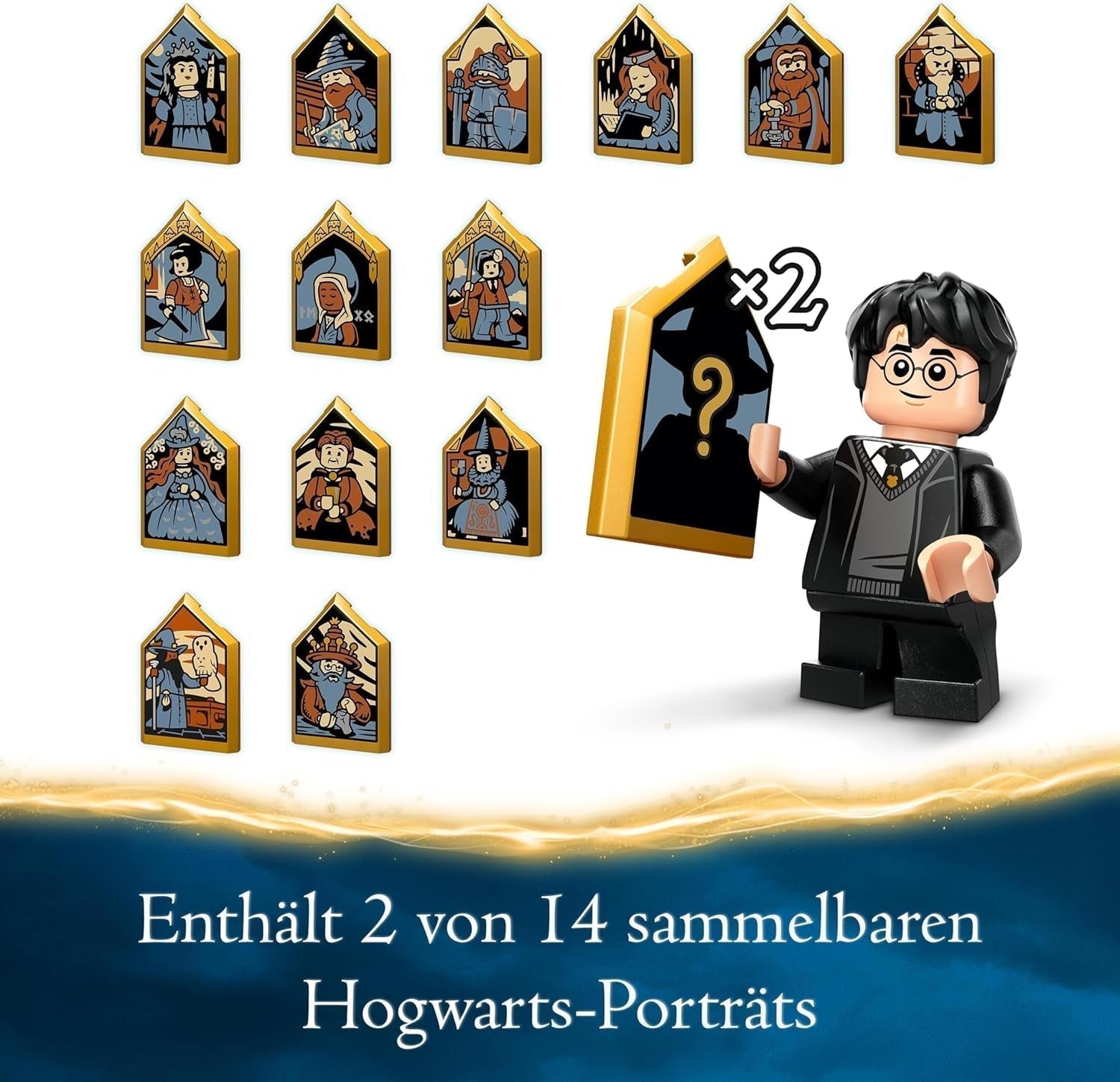 LEGO Harry Potter Hagrids Hütte: Ein unerwarteter Besuch, Set mit 5 Minifiguren und 2 Tierfiguren, Geschenk für Frauen und Männer, magisches Abenteuerspielzeug, Fantasy-Set 76428 Bausets Beuche den LEGO-Store