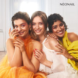 NÉONAIL Nail Art Flowers Set – Trockenblumen – Getrocknete Blumen – Nageldesign Zubehör – Nageldekorationen – Getrocknete Blüten – Nageldekoration – Gelnägel Zubehör – 3 Farben – Rosa, Lila, Orange