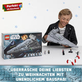 LEGO Star Wars Imperialer Sternenzerstörer, Raumschiff-Set, Bauspielzeug, Darth Vader und Cal Kestis Spielset, Geburtstagsgeschenk für Jungen, Mädchen und Fans 75394 Bausets Besuchen Sie den LEGO-Store
