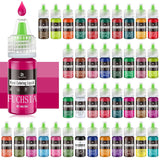 Flüssige Lebensmittelfarbe, 10 ml Naty Shop 6 ml (Set mit 40 Stück)