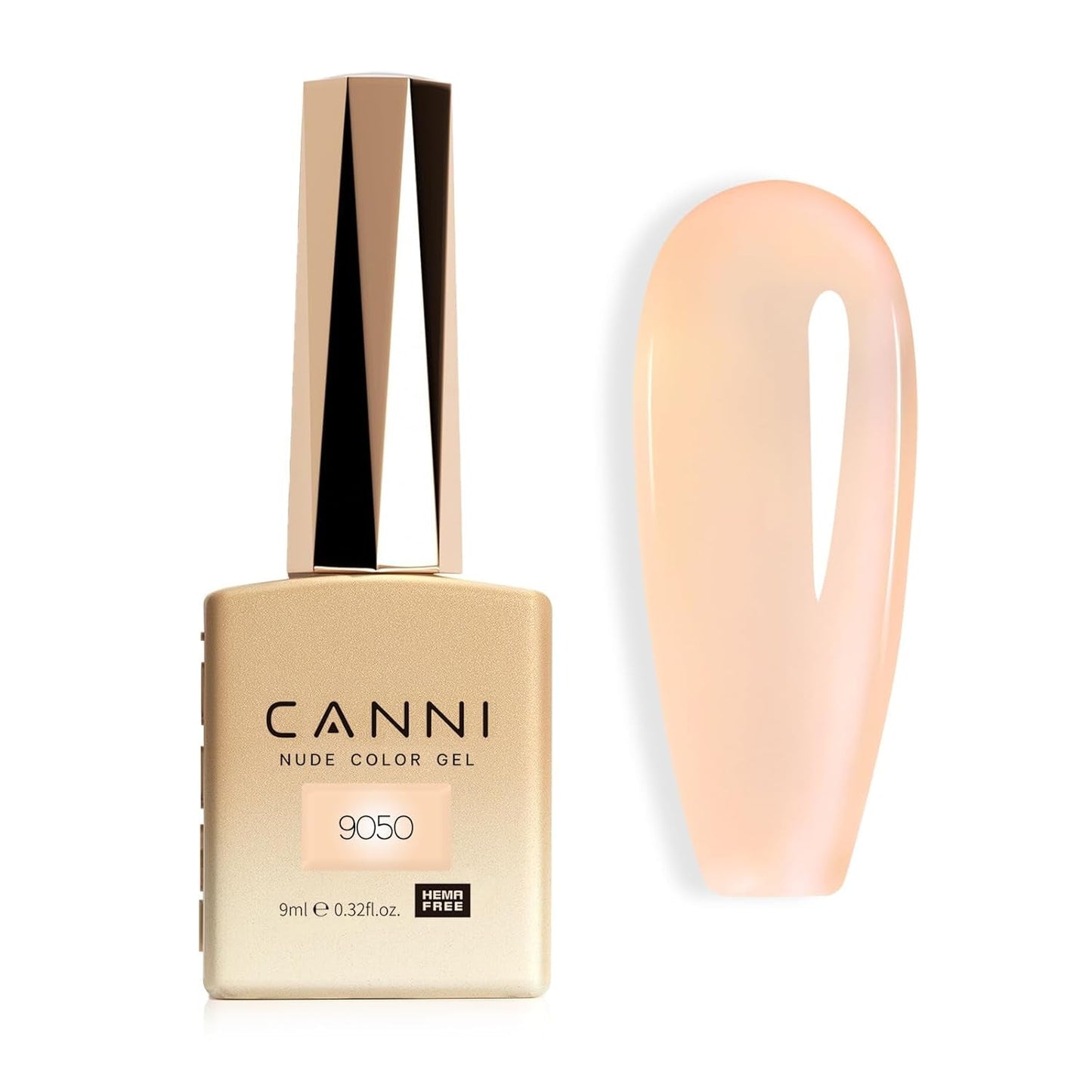 CANNI Gel-Nagellack, semipermanent, dunkelviolett, Nagellack, UV-Gel, Soak Off, Maniküre