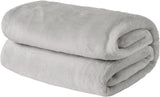 Brentford's Ultra Soft Fleece-Tagesdecke, Silbergrau, großes Doppelbett – 150 x 200 cm. Betten und Decken. Beuche den Brentfords-Store, silbergrau, 120 x 150 cm