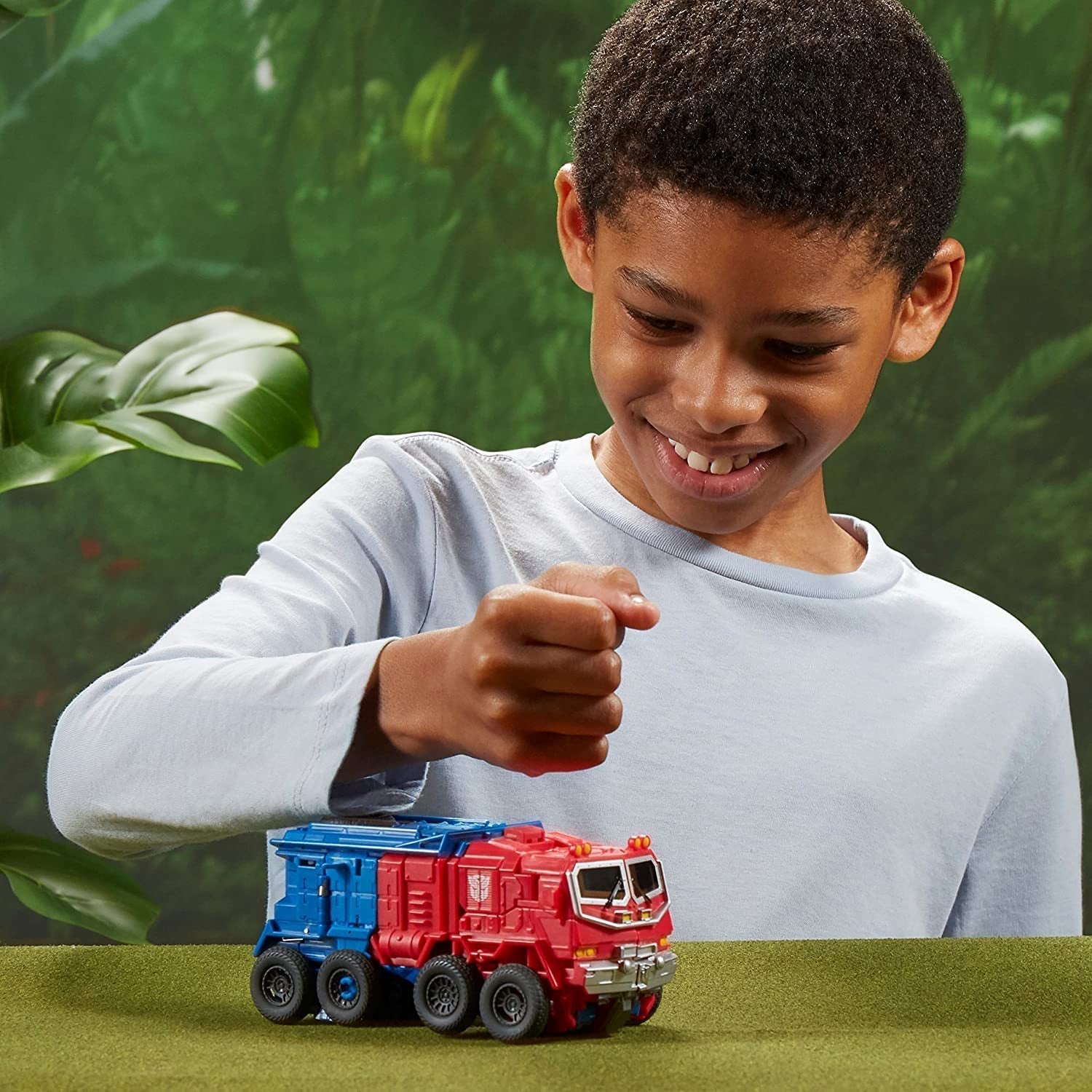 Transformers-Spielzeuge für den Film „Rise of the Beasts“, Smash Changer Optimus Prime Figur von 6, 22,5 cm Actionfiguren Naty Shop