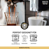 Probierset Espressobohnen 4 x 350g Espressobohnen | Entdeckungspaket/Probepaket | Robusta und Arabica | Ideal für Vollautomaten und Siebträger | KÖNIGLICHER BARISTA
