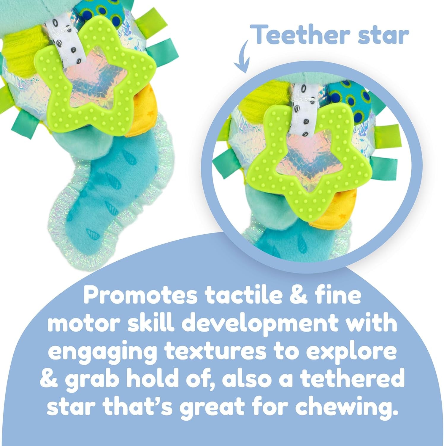 LAMAZE Alise Axolotl – Clip & Go-Kinderwagenspielzeug – sensorisches Babyspielzeug – 0–6 Monate frühes Lernspielzeug – fachmännisch für Neugeborene entwickelt – Babyparty-Geschenke Bebe Naty Shop Spielzeug