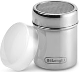 De'Longhi DLSC061 Kakaostreuer aus Edelstahl, 175 ml, Silber