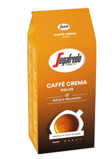 Segafredo Zanetti Caffè Crema Dolce – Ganze Bohnen (1-kg-Packung) – Geeignet für Caffè Crema – Leicht bis mittel geröstete Kaffeebohnen mit mildem und ausgewogenem Geschmack (2er-Pack)